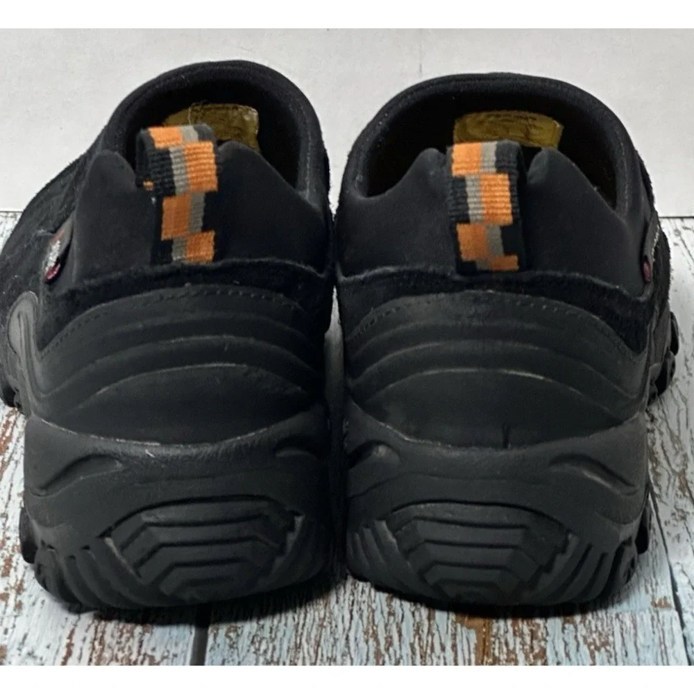Merrell jungle Moc Size (4) Youth Junior Black Merrell Slip On Shoes Rubber Sole